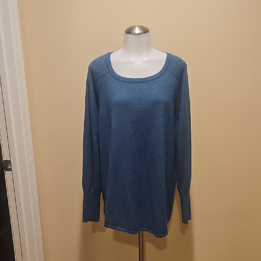 🍉Apt. 9 Teal Knit Sweater